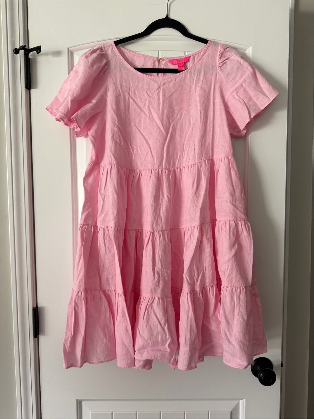 NWT Jocelyn Short Sleeve Linen Dress size Large - original retail $218